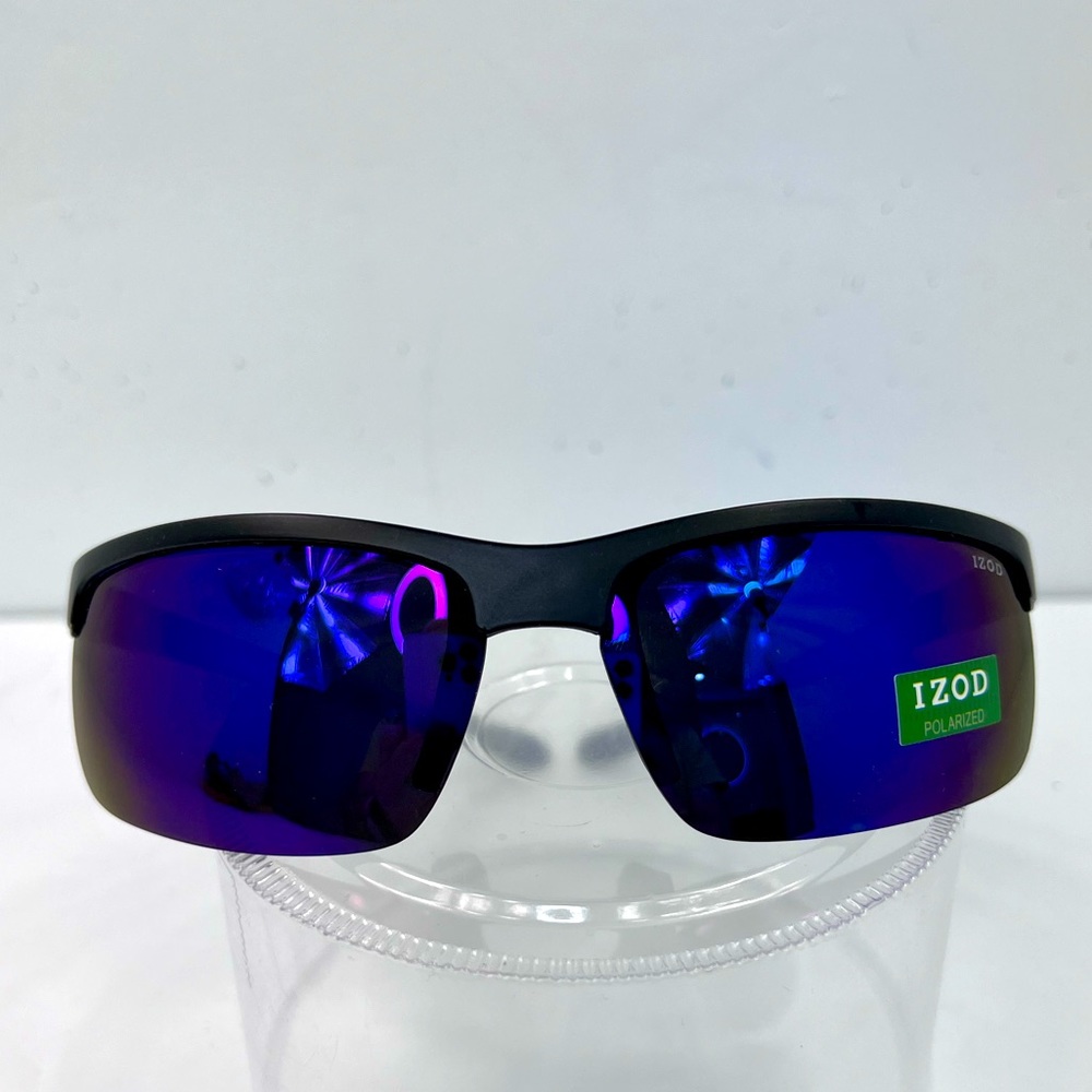 IZOD POLARIZED, MIRROR LENSES, POLARIZED, 100%UV PROTECTION, WRAP AROUND GLASSES